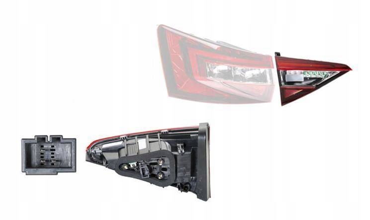 фото №1, Лампа задняя skoda superb 2015 - hella led правая