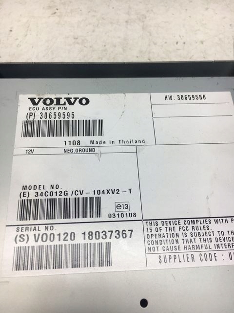 фото №5, Volvo s60 v60 підсилювач радіо 30659595