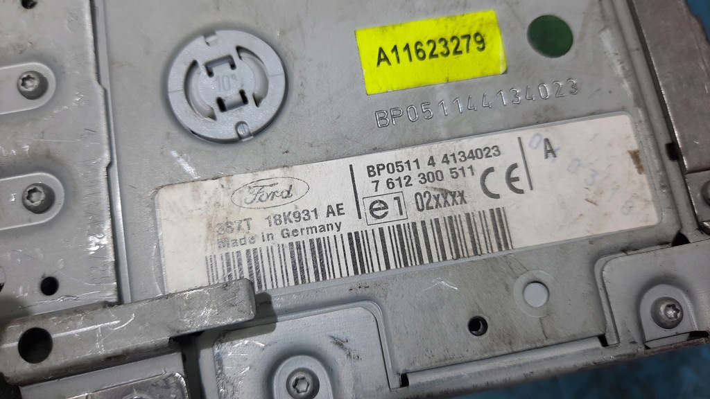 фото №4, Ford mondeo mk3 радио навигация 1s7f-18k931-ae
