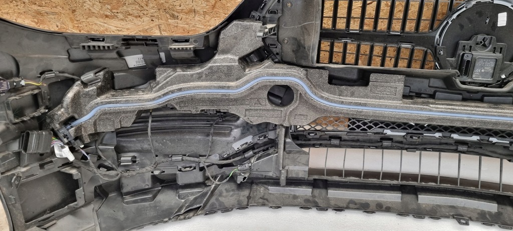 фото №13, Mercedes w206 c-klasa c klasa бампер перед передній 6xpdc радар