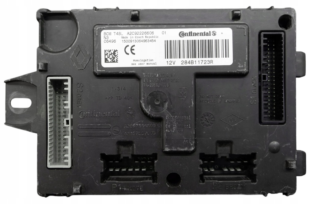 фото №1, Блок управления bcm dacia logan ii a2c92226606 284b11723r программирование