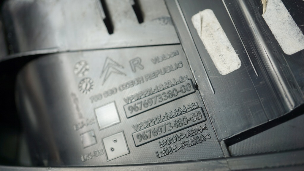 фото №8, Лампа правый задняя правая задняя задняя citroen ds3 10-14 2010-2014 9676973380