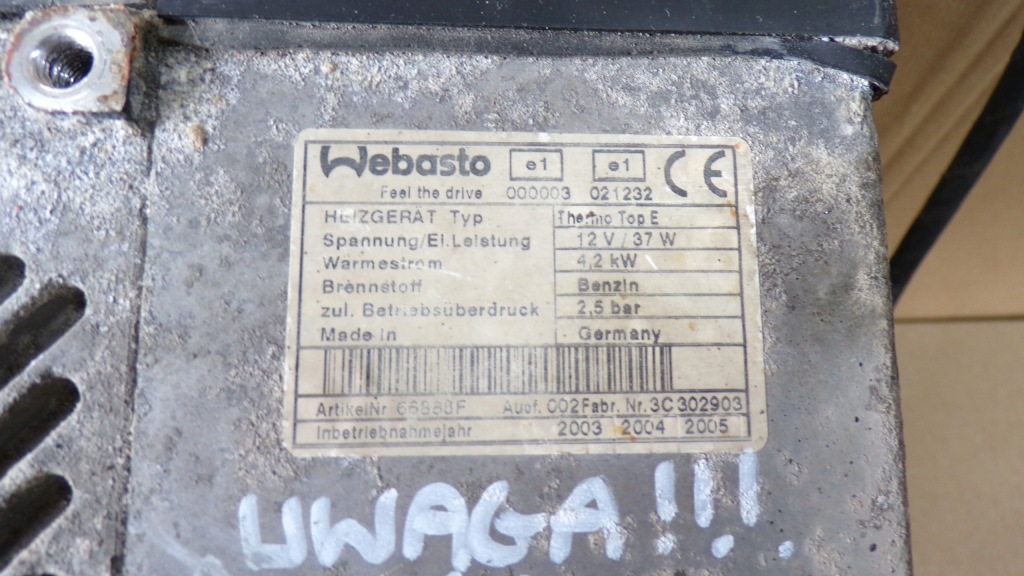 фото №4, Punto ii 1.2 16v webasto 3c302903