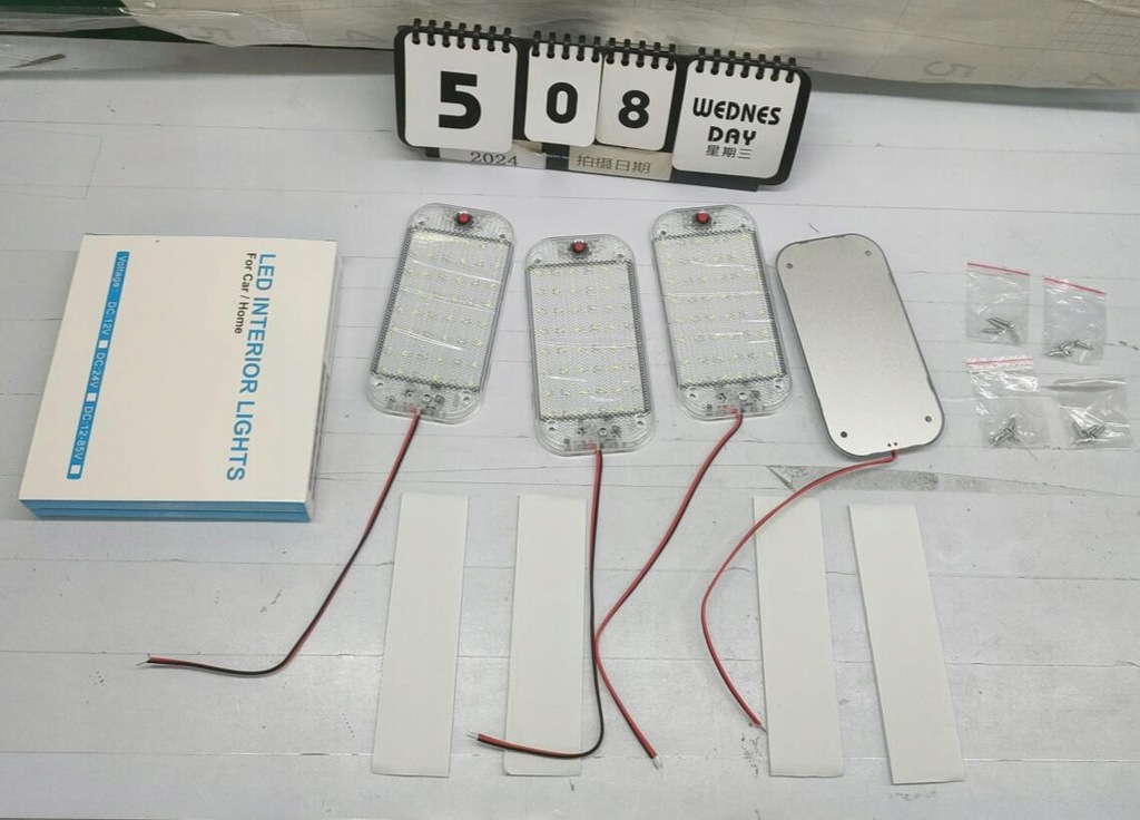 фото №16, 48led освітлення салону автомобіля ліхтарі led багажник салон освітлення