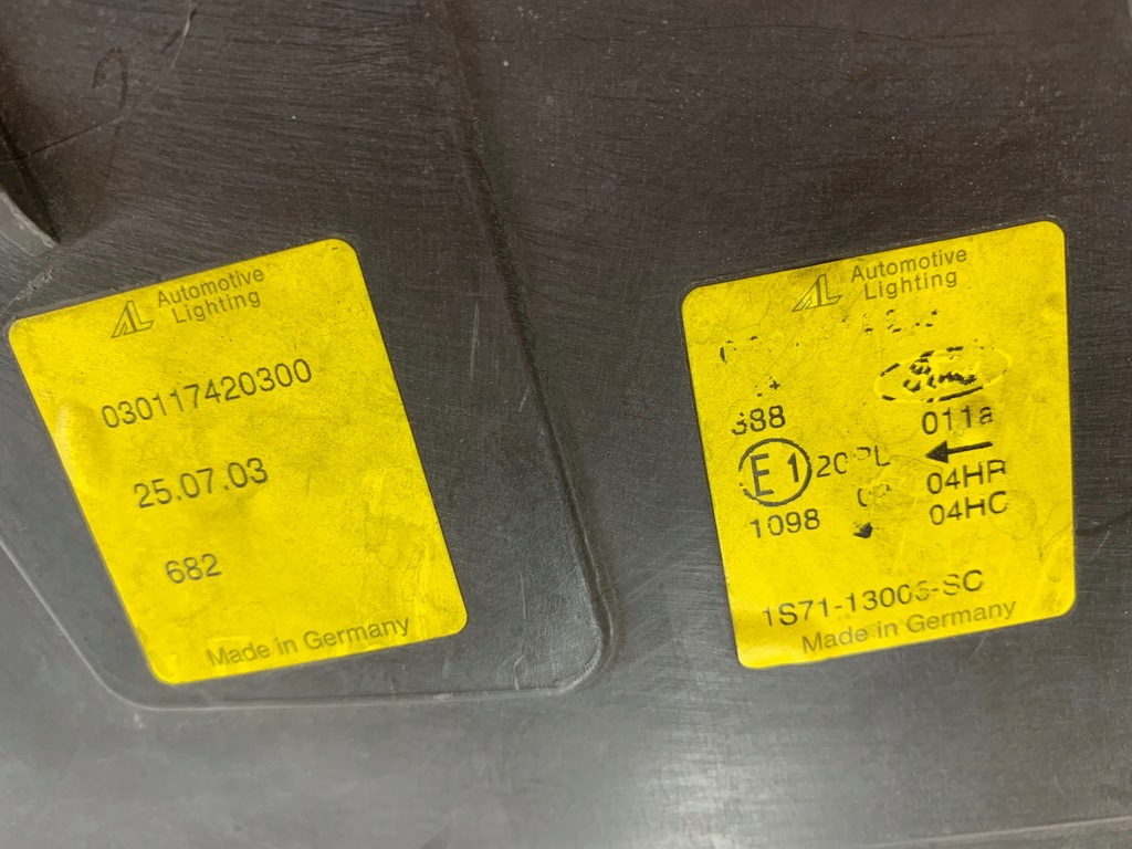 фото №8, Фара лампа передняя левая ford mondeo mk3 1305235544