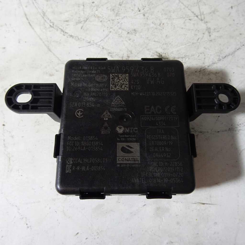 фото №1, Seat leon iv 4 модуль keyless 5wa959436b