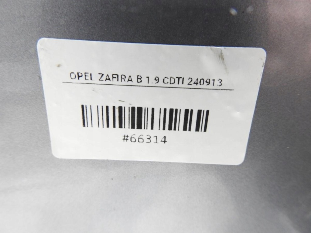 Бампер передний перед z163 opel zafira b 13124959 Доставка