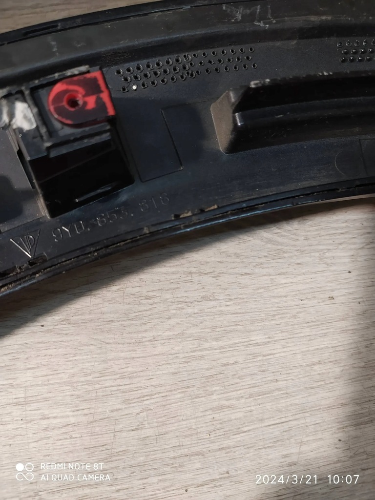 фото №9, 7497. cayenne молдинг крыло правый перед 9y0853818