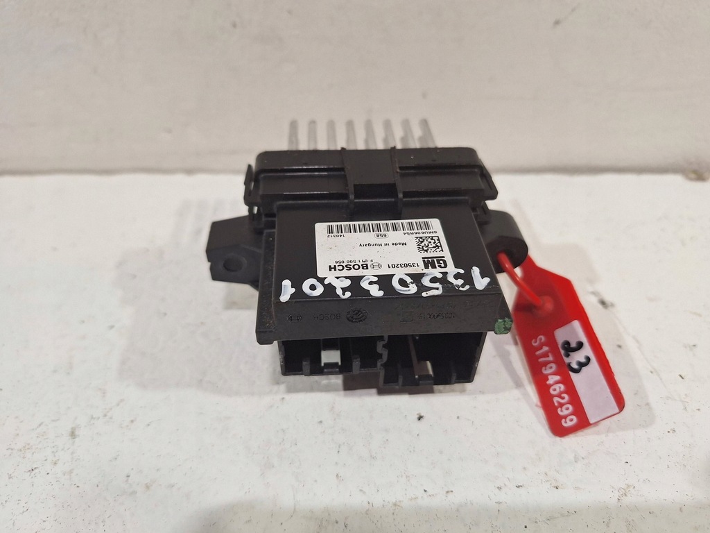 фото №1, Резистор резистор вентилятор 13503201 opel meriva b 10-