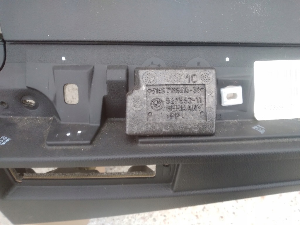 фото №9, Приборная панель приборная приборная панель europa оригинал 7 138 510 bmw e60 e61 przedlift