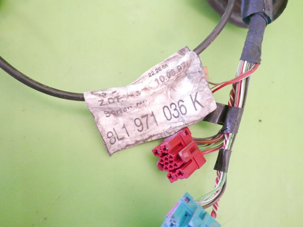 фото №10, Джгут електропроводка двері права перед audi a3 i 8l