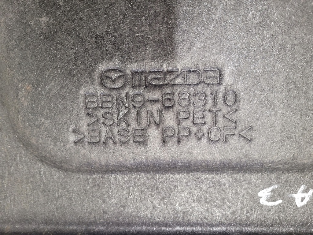 фото №9, Mazda 3 ii bl 5d hb полка багажника задняя задняя bbn9-68310