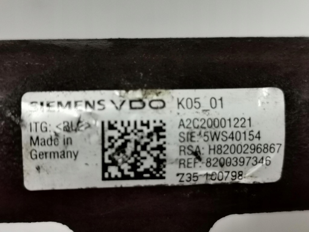 фото №3, Молдинг упорскування renault megane ii h8200296867