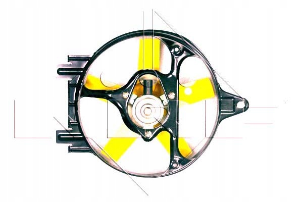 фото №2, Nrf 47454 вентилятор, охлаждение двигателя