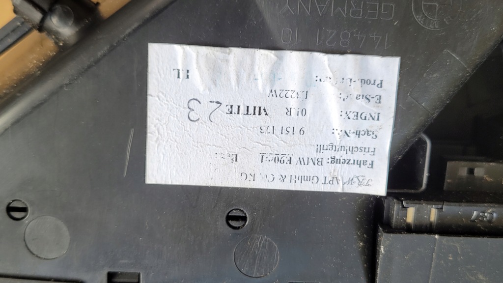 фото №11, Молдинг декоративная консоли bmw 3 e90 e91 e92 e93 оригинал демонтаж