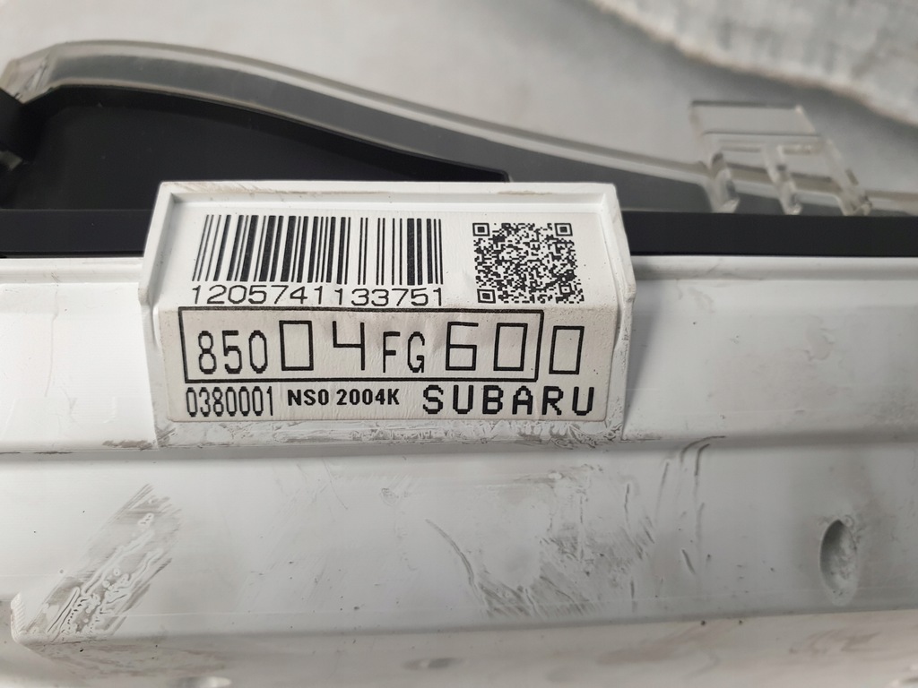 фото №6, Счетчик приборы 85004fg600 subaru impreza iii 2.0 d