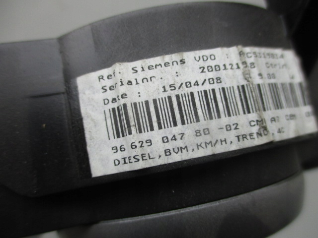 фото №6, Peugeot 207 hdi лічильник прилади 9662904780