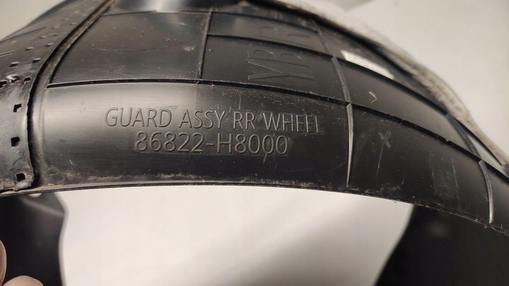 фото №9, Kia rio iv v подкрылок правое задняя задние 17-21 86826-h8000 86822-h8000