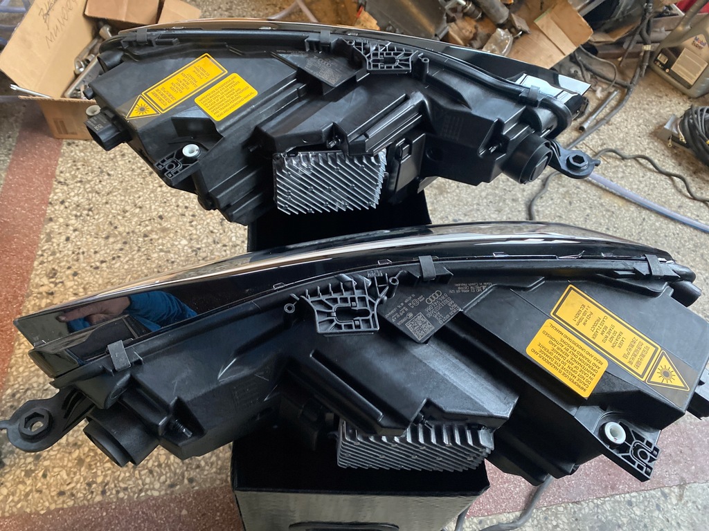 фото №7, Audi a5 s5 rs5 8w lift лампи комплект перед laser nowe оригінал