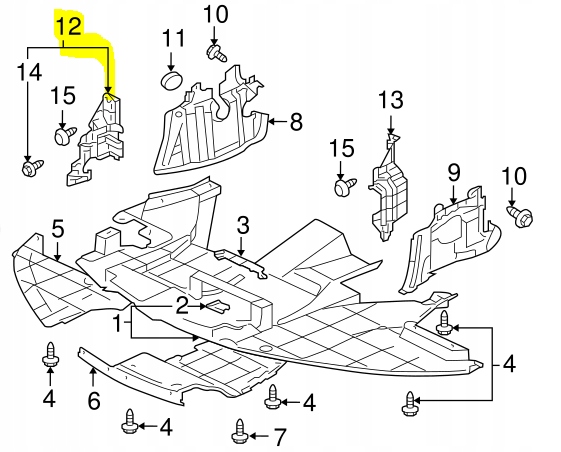 фото №9, Направляющая воздуха правая mitsubishi lancer оригинальный номер mr960364