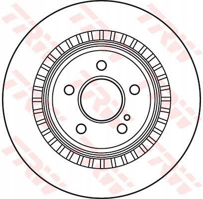 фото №3, Тормозные диски тормозные колодки задняя trw mercedes klasa s