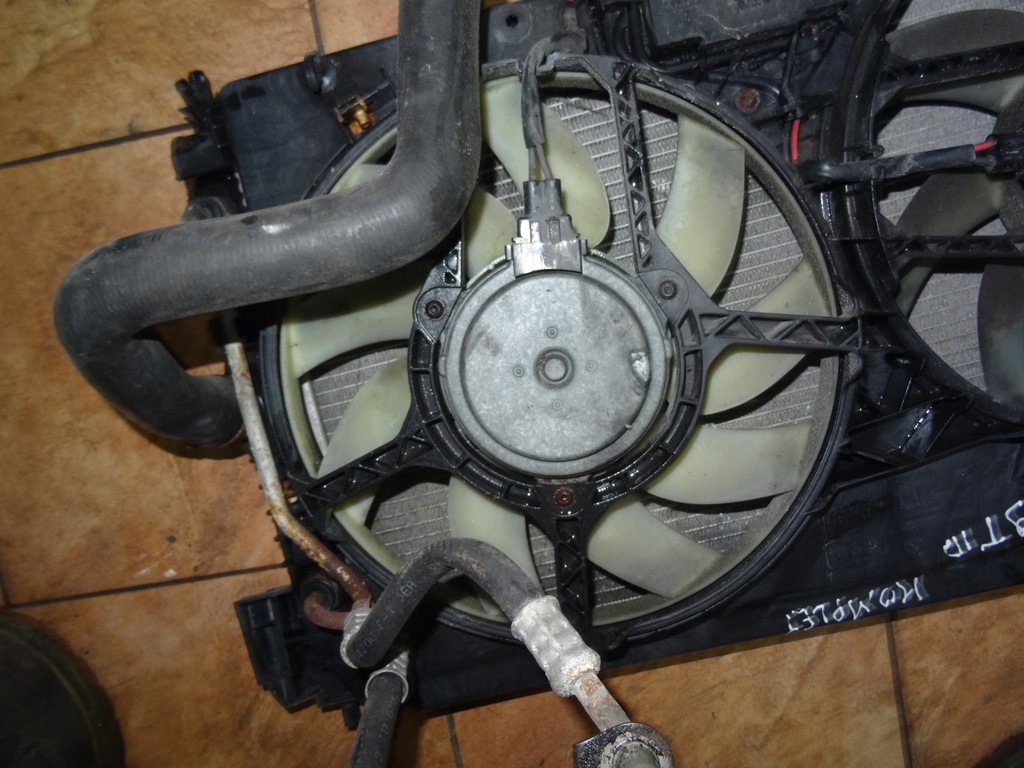 фото №10, Saab 93 1.9tid радіатор вентилятор