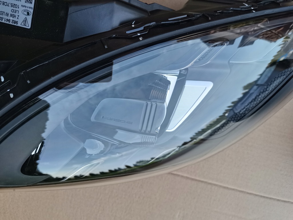 фото №12, Porsche boxster cayman 718 kpl. лампа перед 982941035ag 982941036ag full led