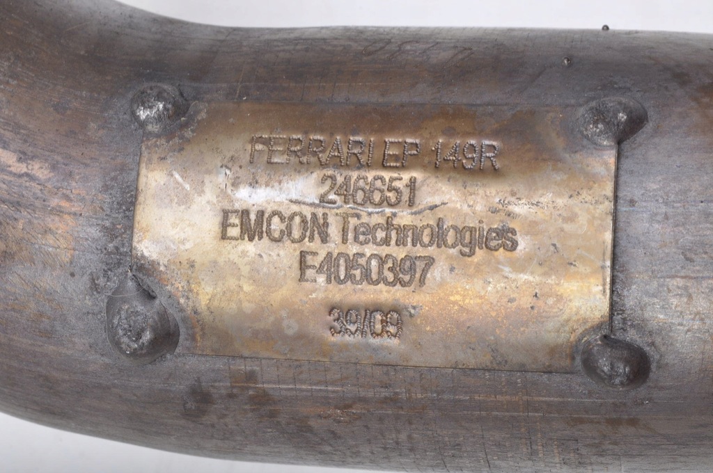 фото №9, Ferrari california f149 труба выхлопная 246651 правая