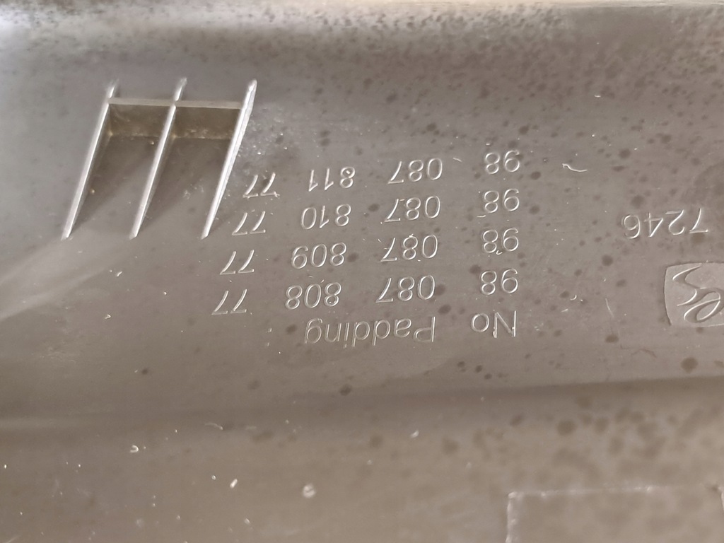 фото №10, Защита корпус колонки рулевого peugeot expert iii 3 17r