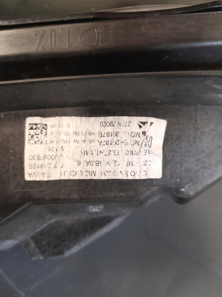 фото №3, Лампа передня ліва volvo s60 v60 full led hid led