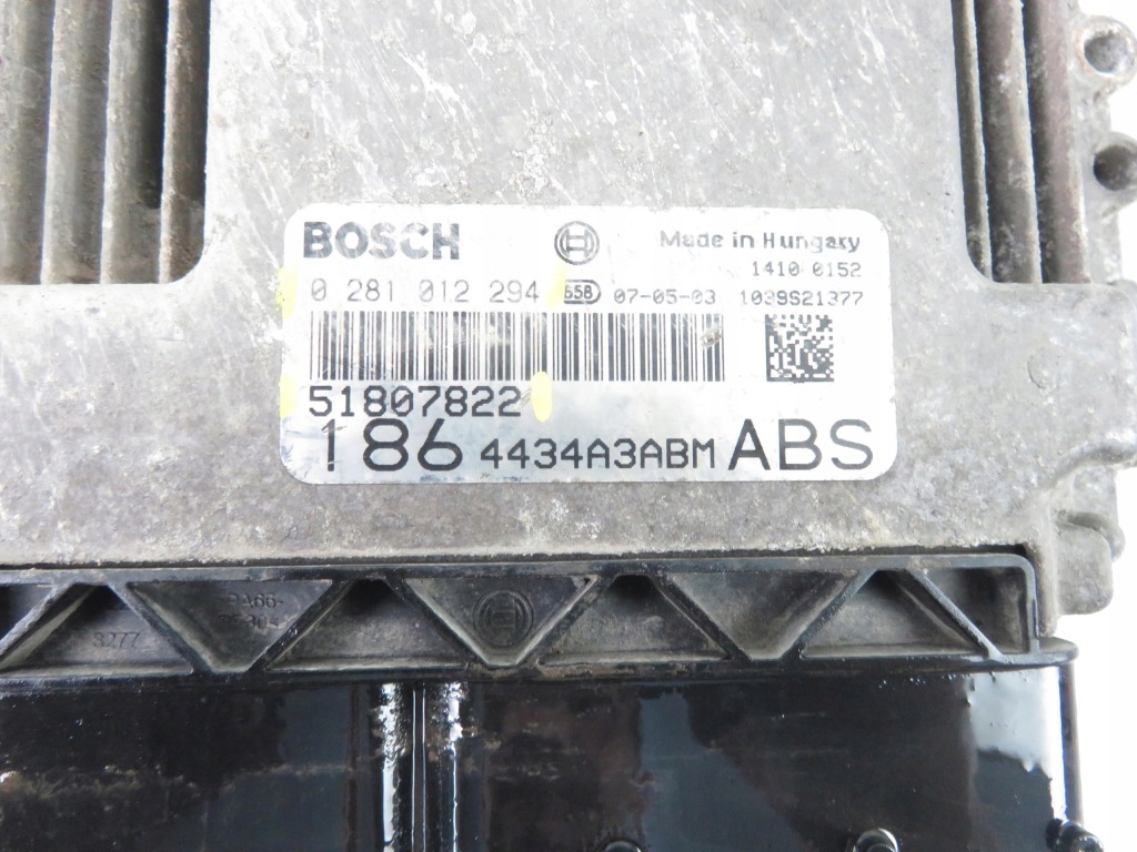 фото №5, Блок керування fiat multipla 1.9 jtd 51807822 0281012294