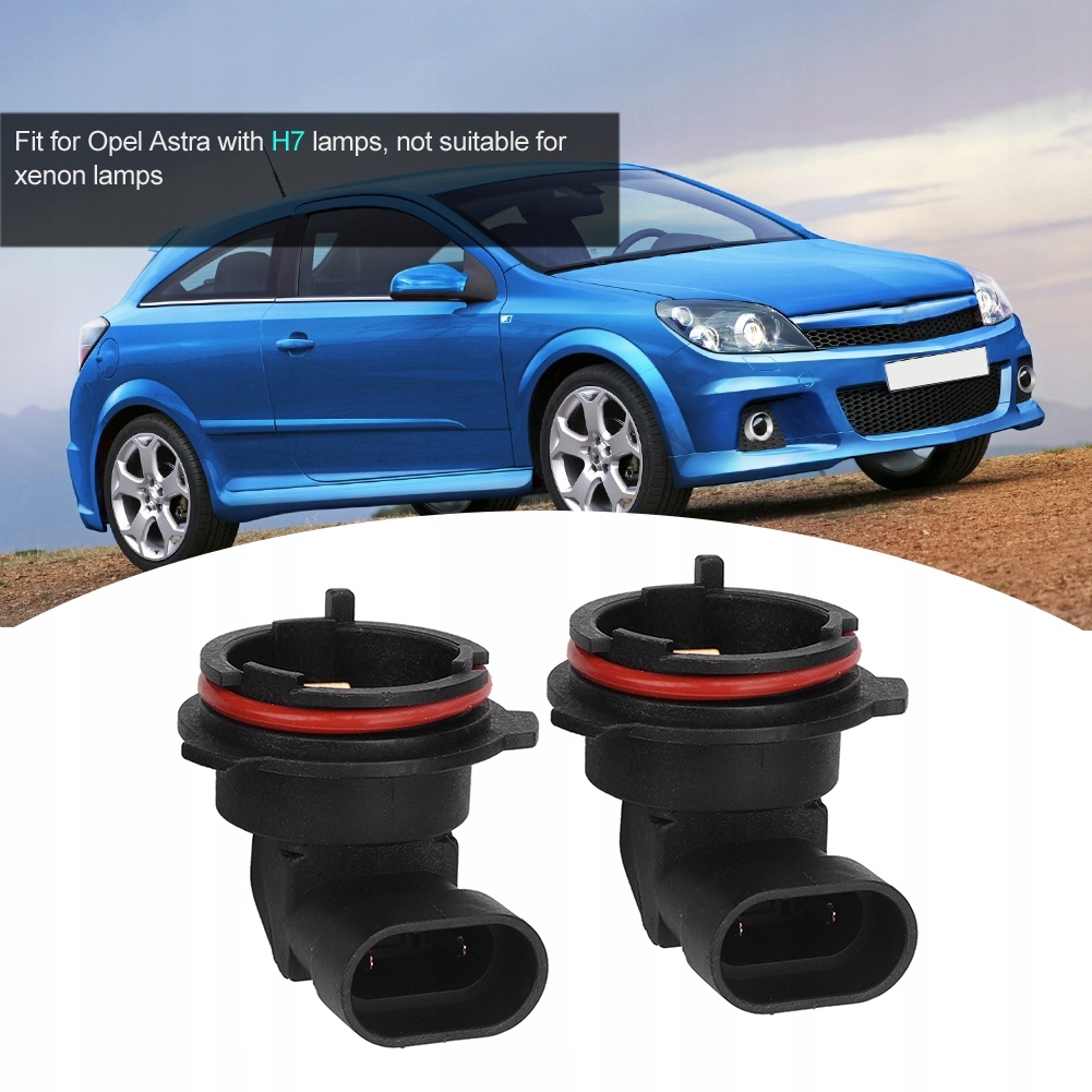 фото №14, 2 szt. кронштейн лампи роз'єм podstawowe pasuje do opla astra з лампа h7