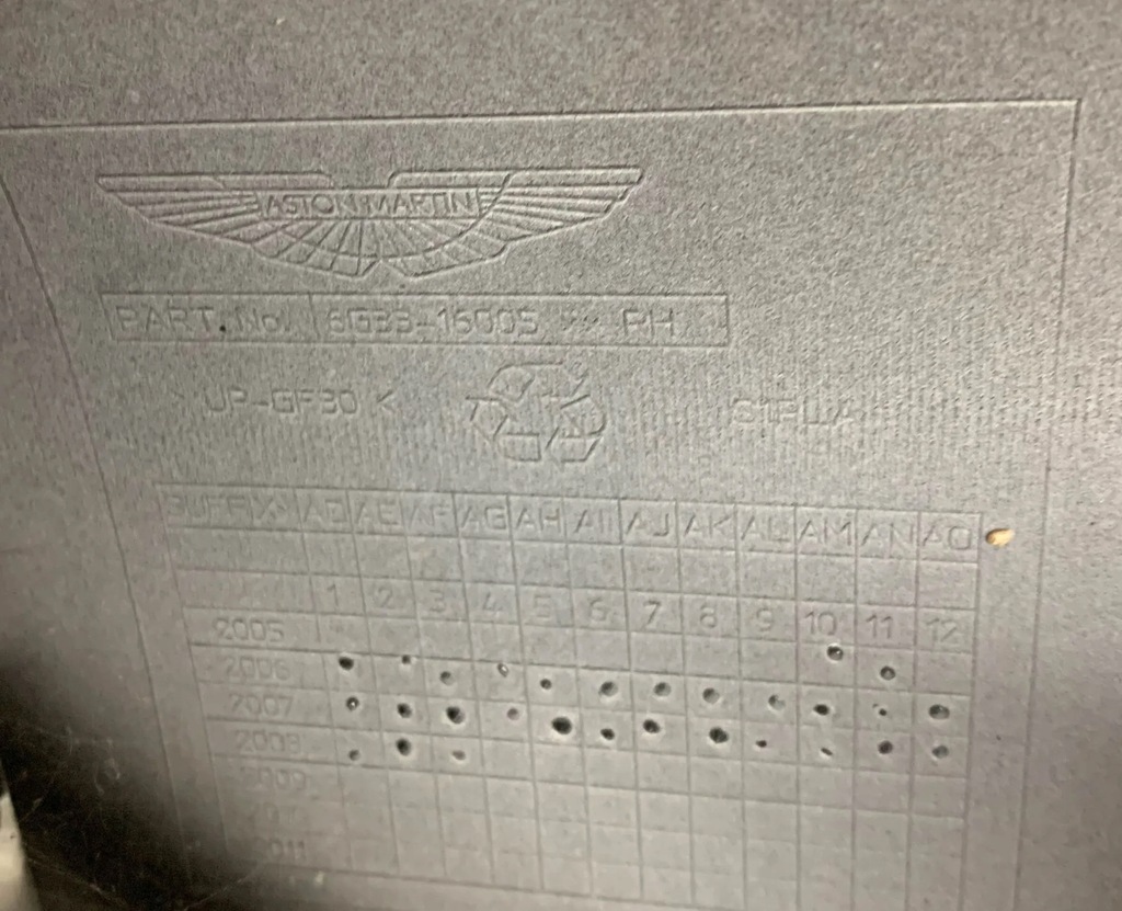 фото №11, Крила передній перед правий aston martin vantage iii 2009-