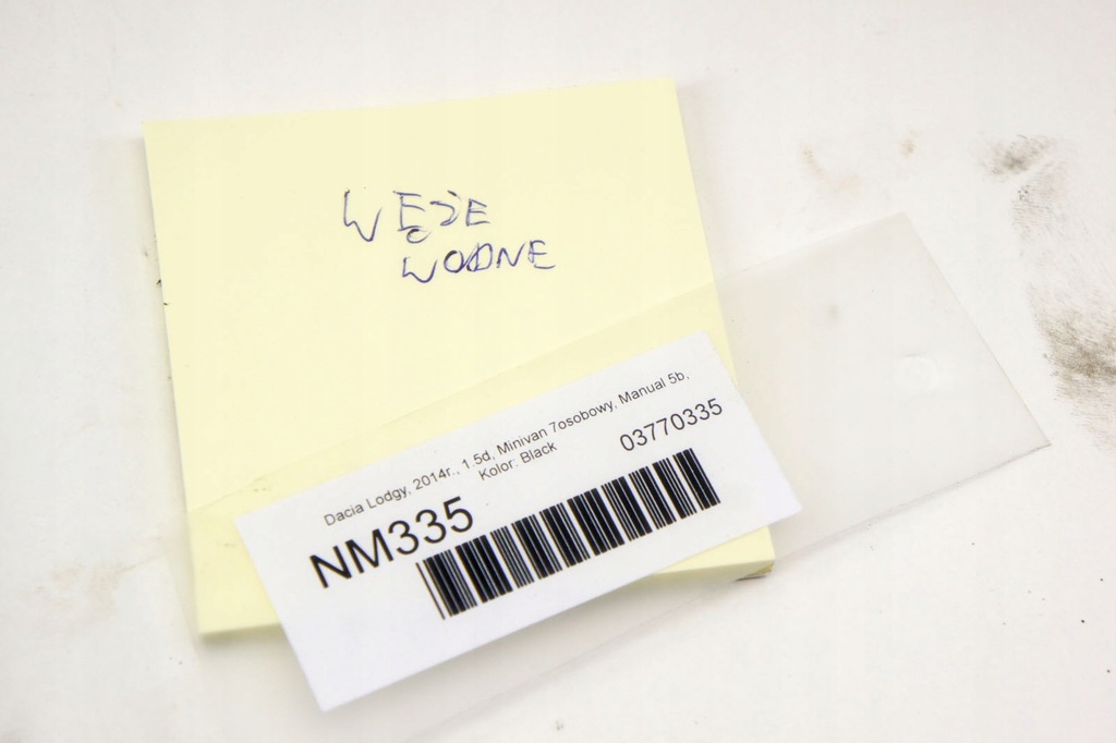 фото №6, Nm335 dacia lodgy 1.5d дроти шланги wody комплект