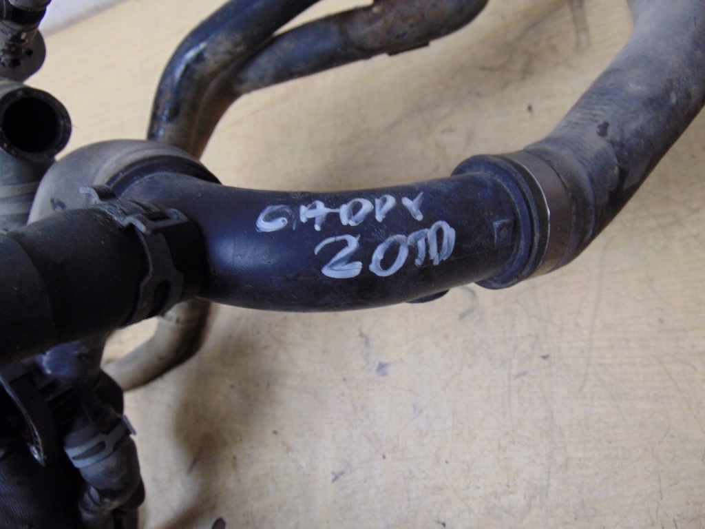 фото №10, Труба шланг wody магістраль vw caddy iii 2010- 2.0 tdi 3c0121087a