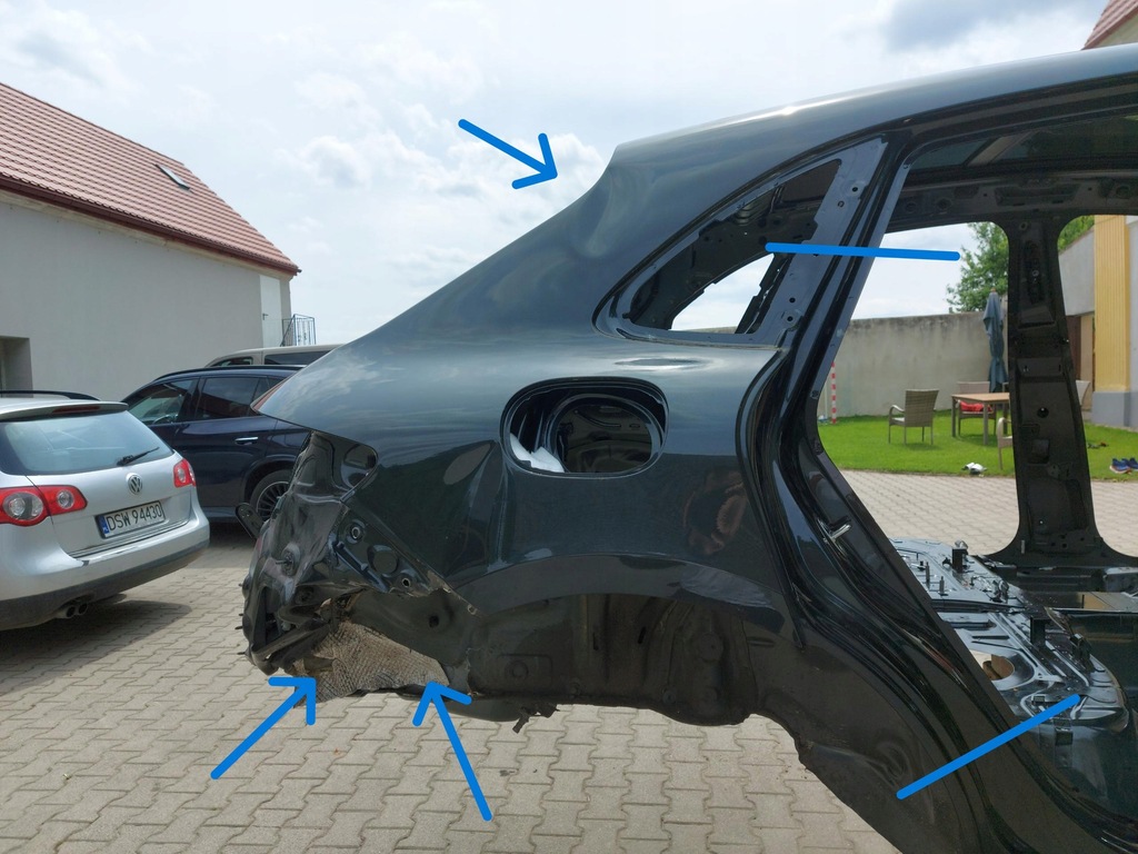 фото №1, Porsche macan ii lift чверть крила правий задня