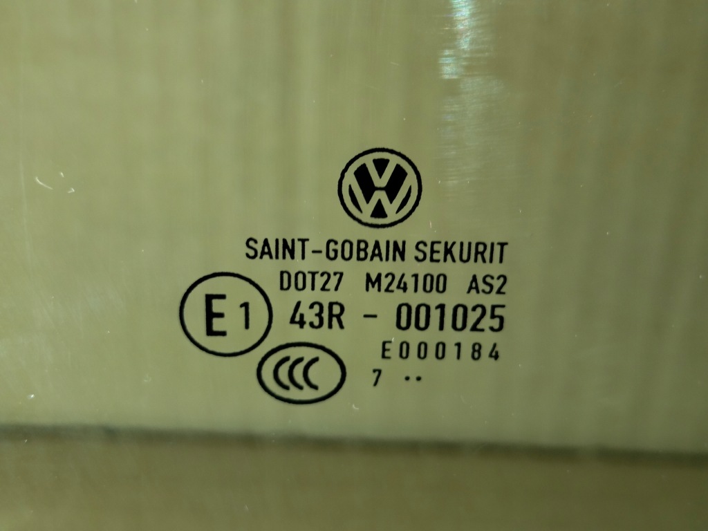 фото №2, Vw transporter t6 скло двері правий перед 17 r