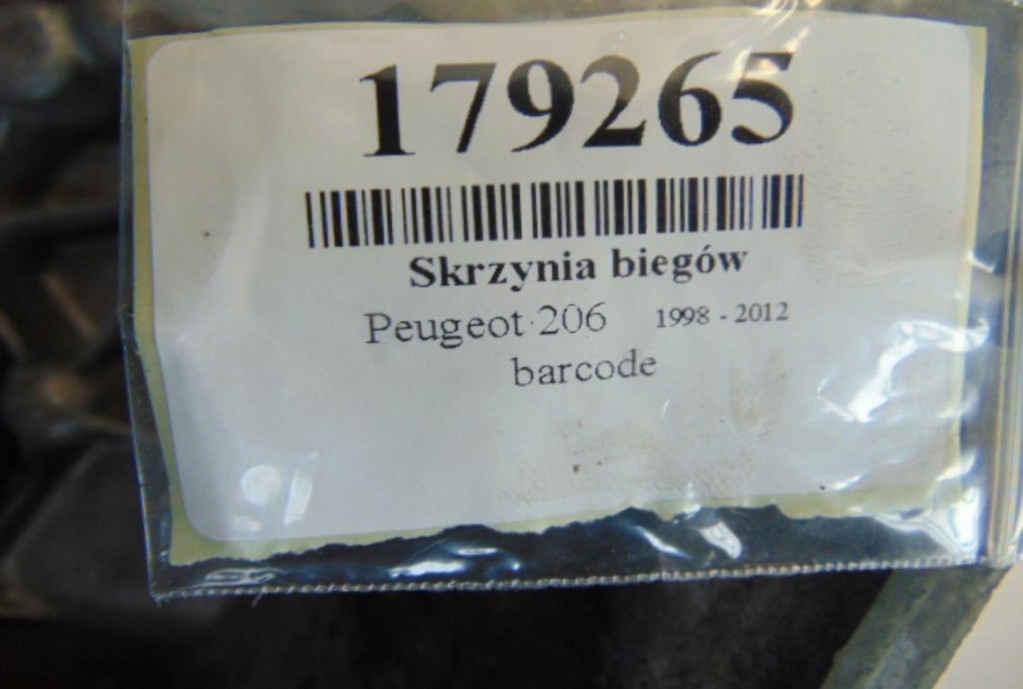 фото №11, Peugeot 206 1.1 8v коробка передач передач 20cf08