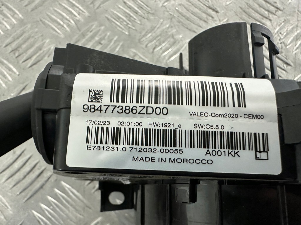 фото №6, Opel astra l vi переключатели переключатель комбинированный 98477386zd