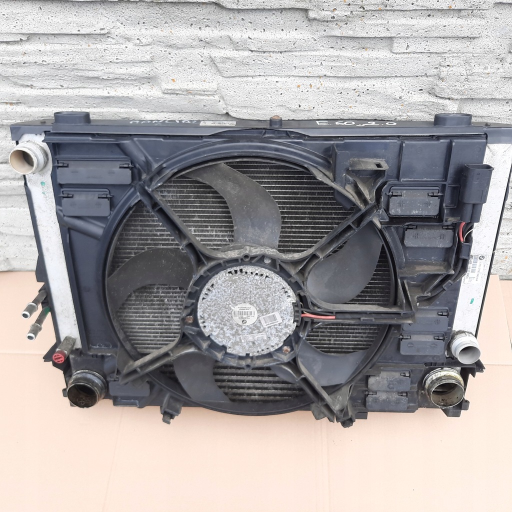 фото №9, Радіатор комплект вентилятор bmw e60 e61 520 2.0 d