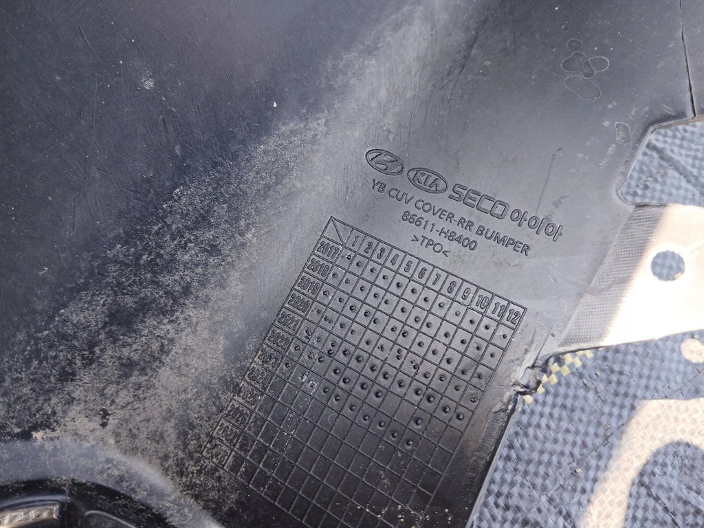 фото №16, Kia stonic 17- бампер задняя задний pod pdc oryg