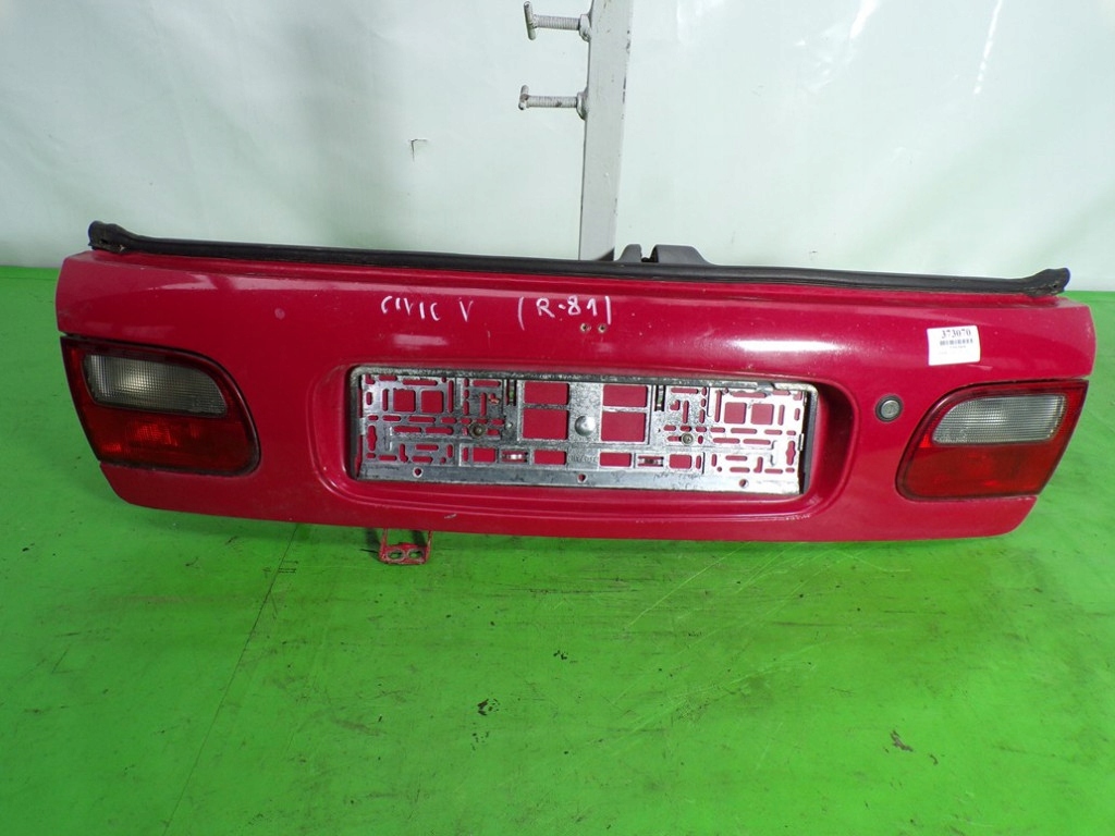 фото №1, Honda civic v 3d задняя крышка багажника багажника борт