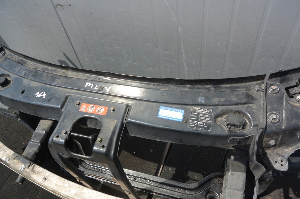 фото №9, Mercedes ml 164 lift pas підсилювач панель фари перед kpl