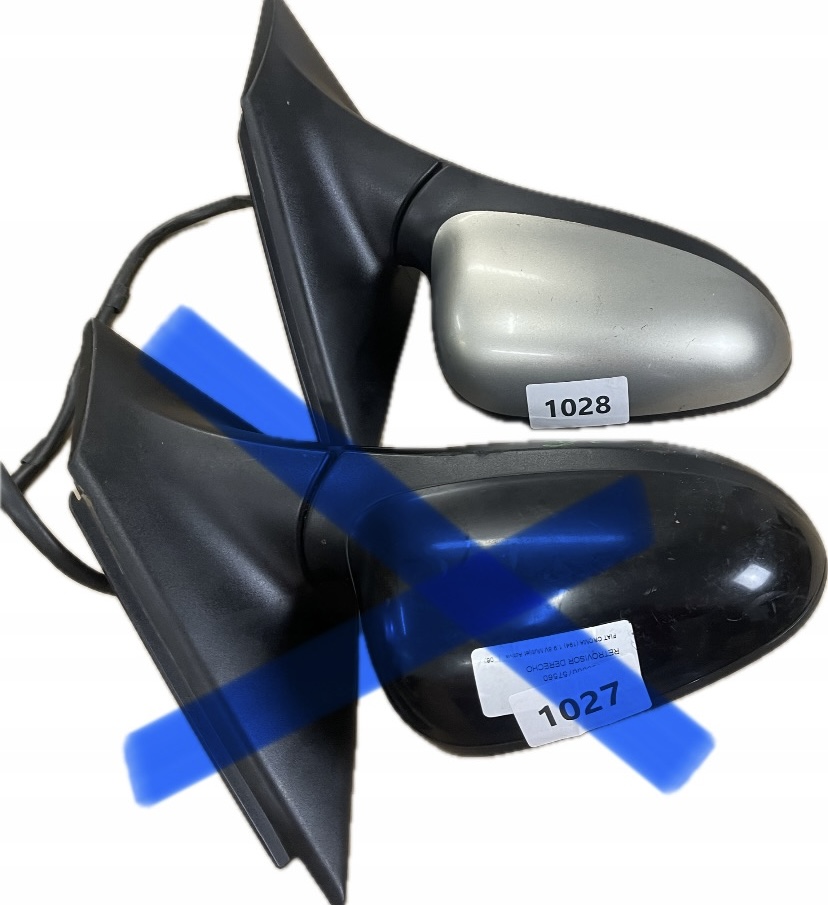 фото №11, Fiat croma 06-11r зеркало правое электрический 5 pin разные цвета