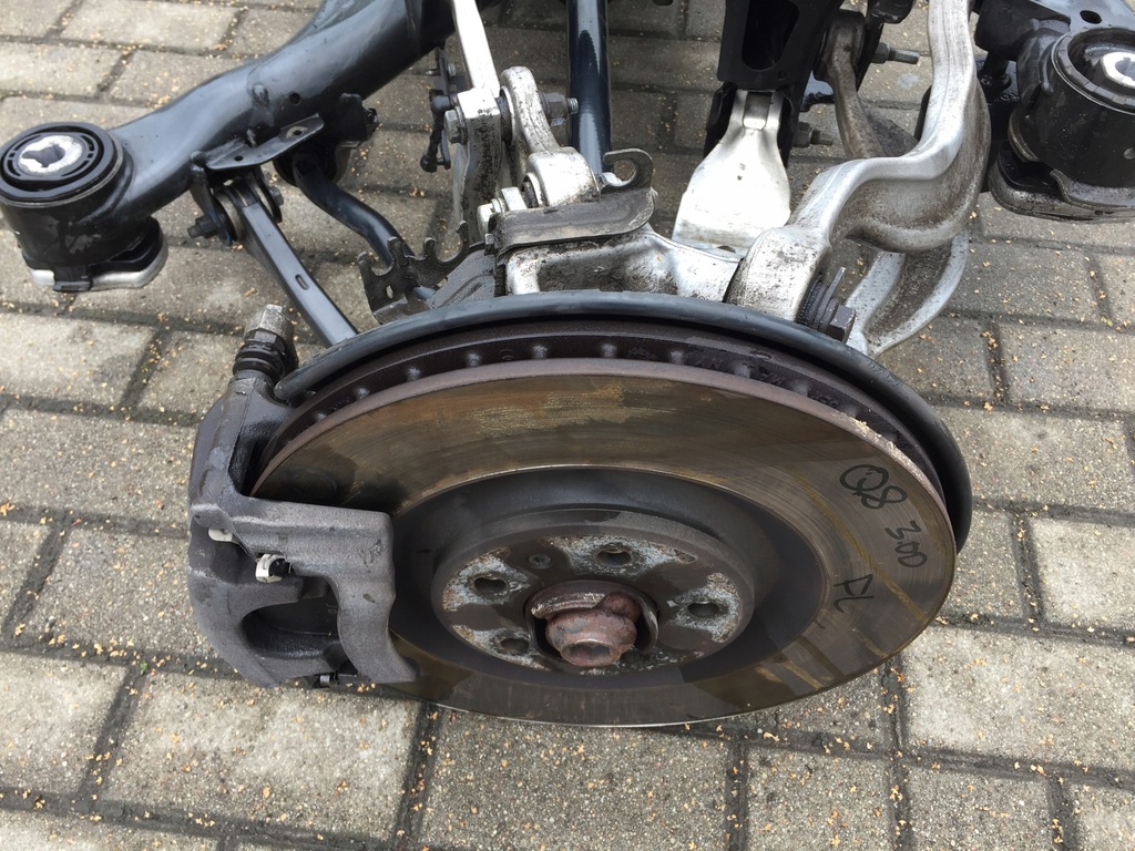 фото №9, Audi q8 4m 4m8 подвеска задние подрамник задняя 3.0d дизель 0g2500043b