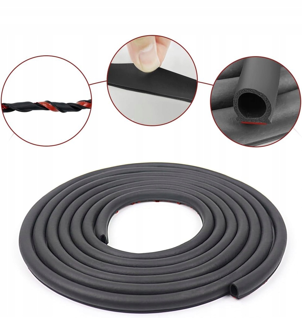 фото №13, Лента уплотнительная дверь samoprzylepna прокладка do дверь автомобильных