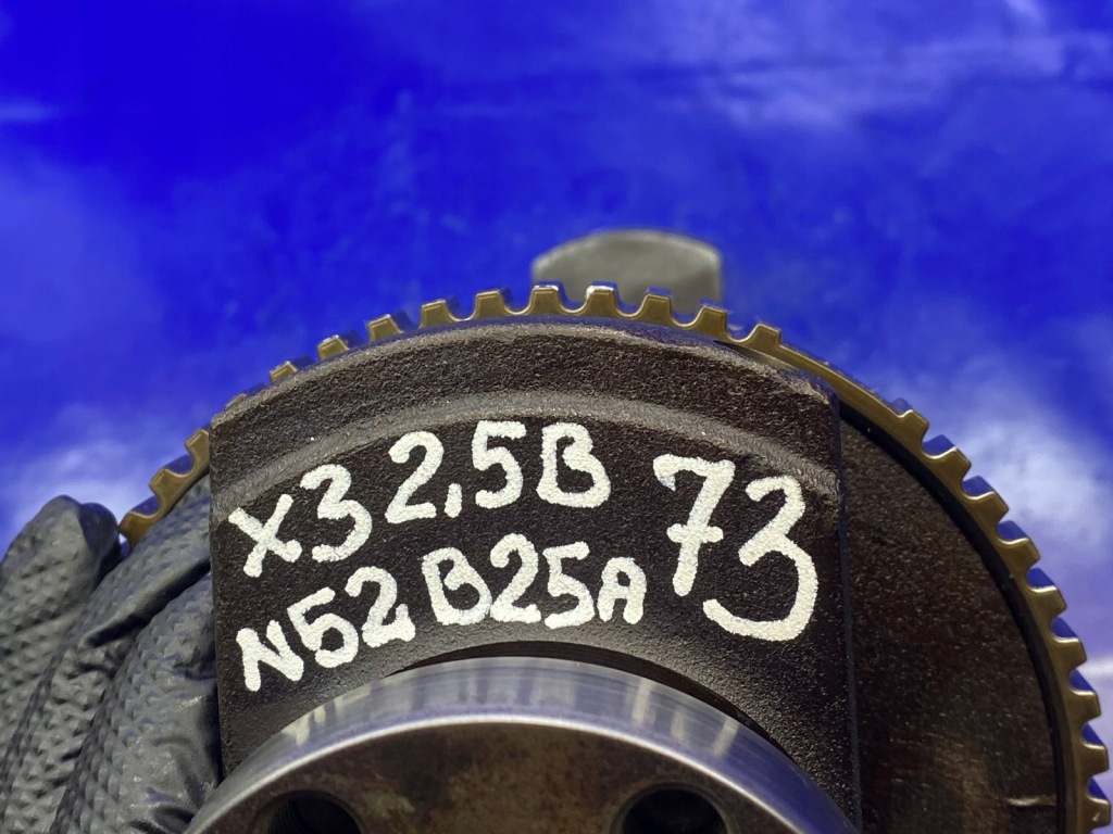 Wał коленчатый bmw x3 e60 e90 e91 e85 7529074 2.5 b n52b25a с Разборки