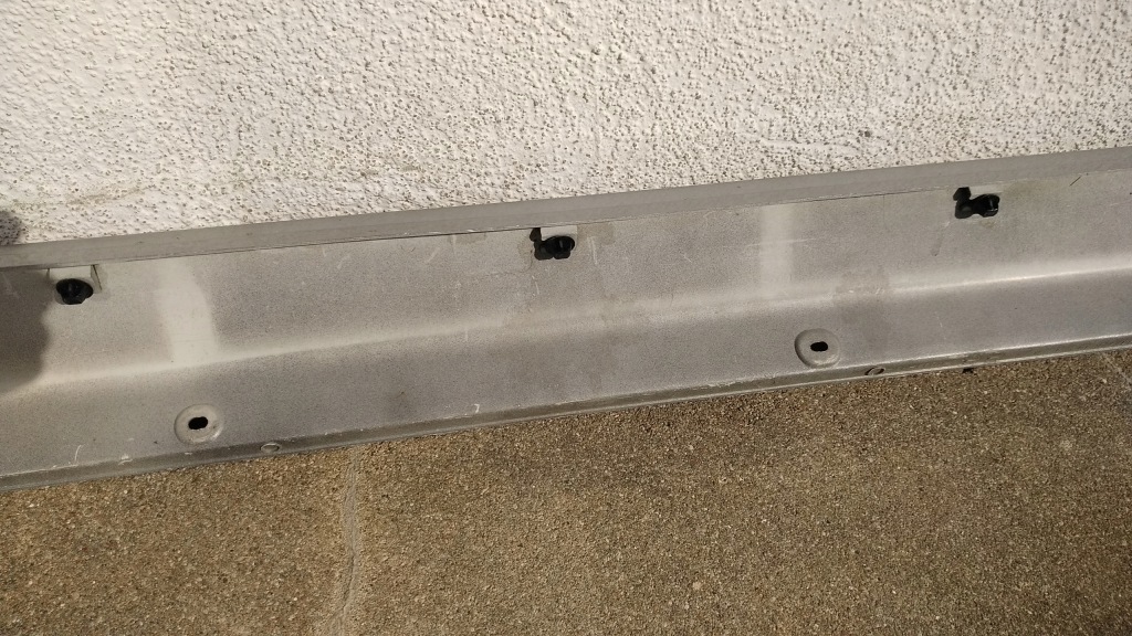 фото №7, Левая молдинг порог mercedes ml w163 накладка