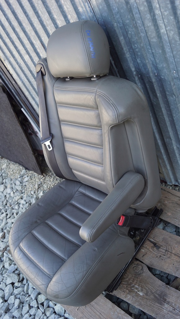 фото №6, Hummer h2 сиденье правый перед кожа экран zgłówek