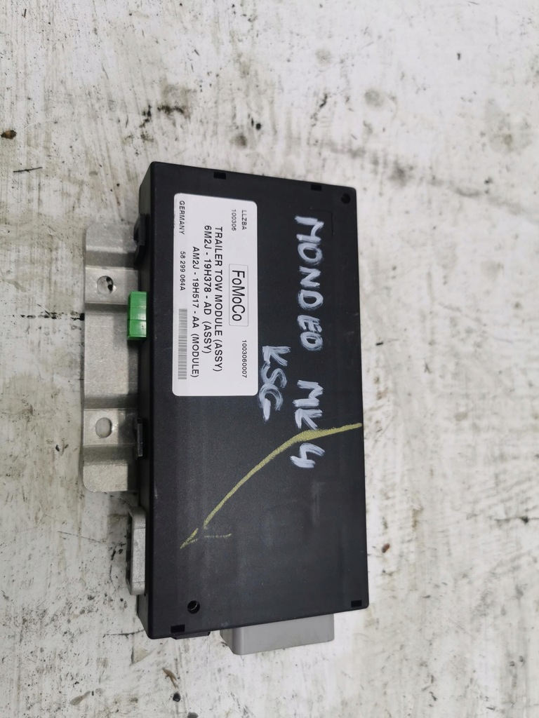 фото №1, Модуль фаркоп ford mondeo mk4 6m2j-19h378-ad 07-11